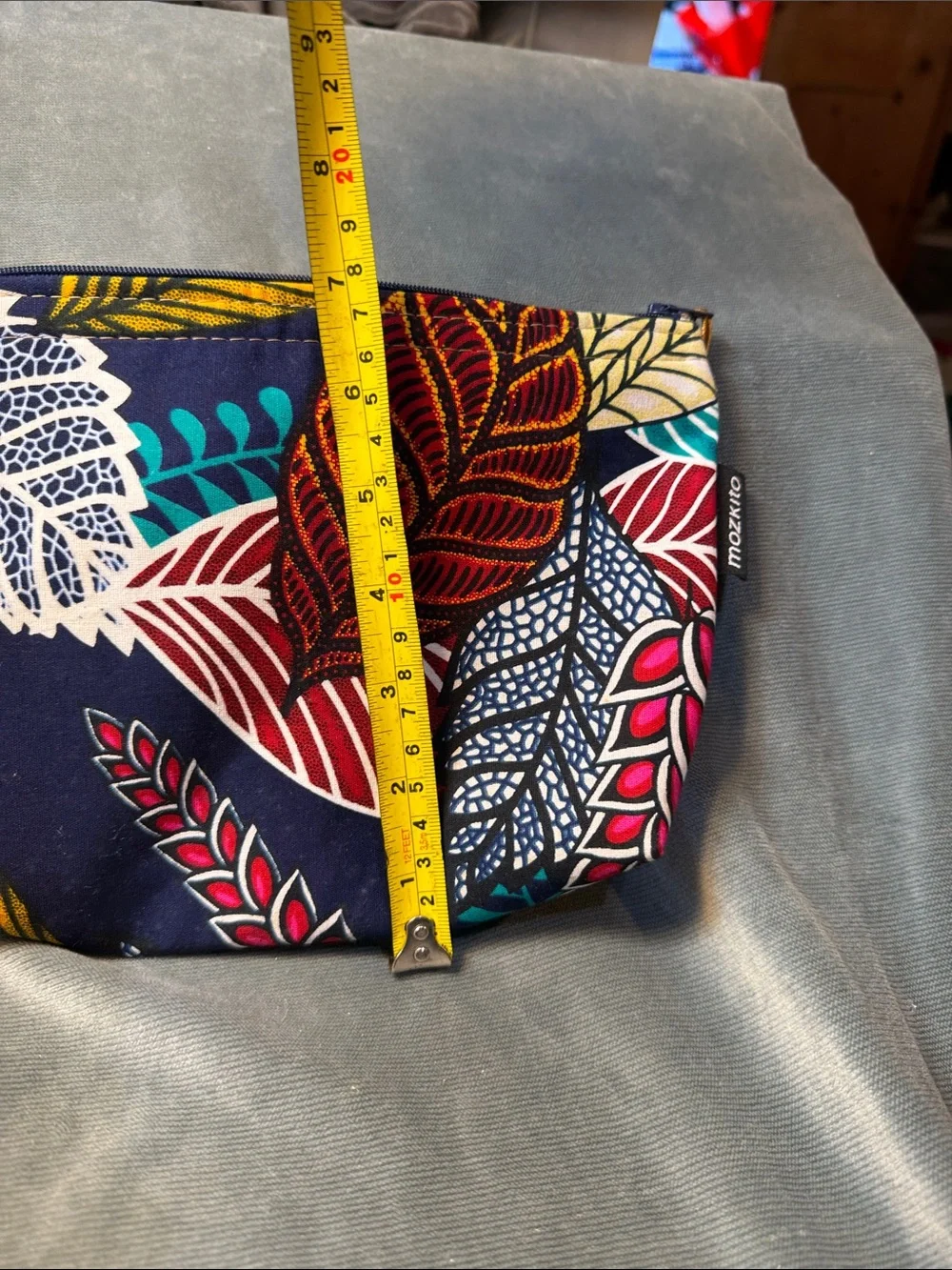 Mozkito African wax print layout known as the 